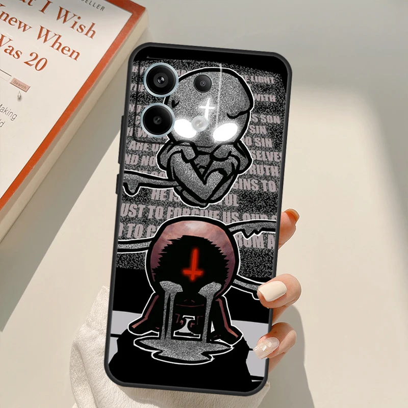 ملزمة إسحاق فوندا ل Xiaomi Redmi ملاحظة 13 10 11 12 14 برو 11S 12S حافظة ل Redmi 15 15C 13C 12C 10C 14C #3