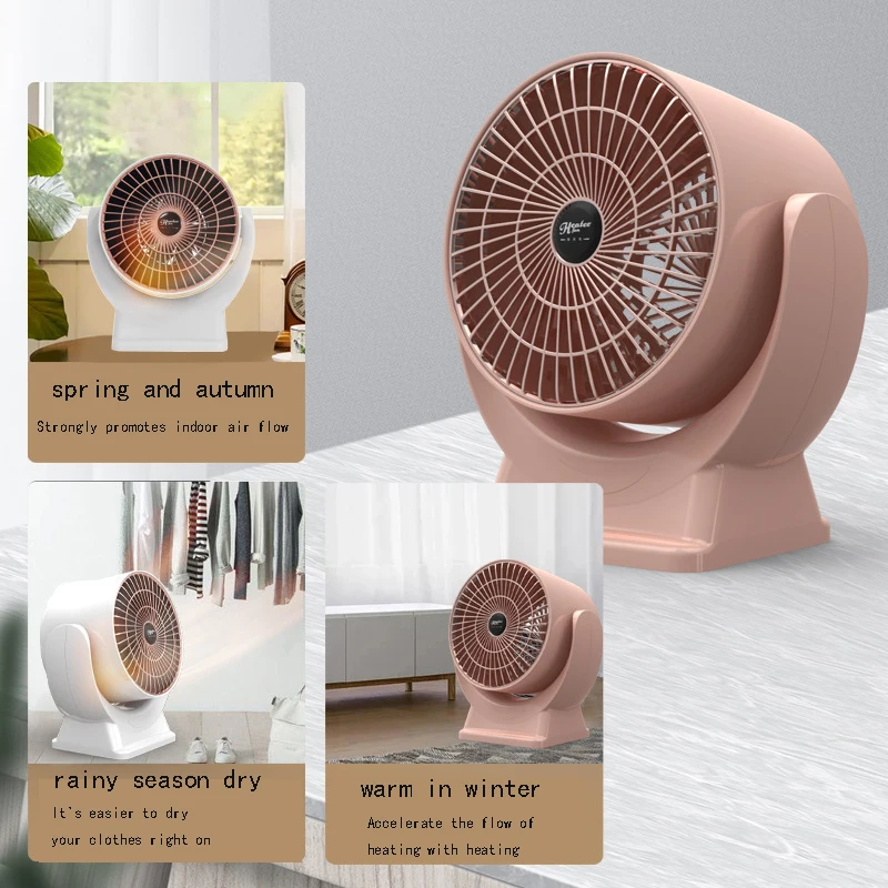 Heater Household Small Solar Hot Fan Energy-saving Electric Heater Suitable For Dormitory Office Small Heater