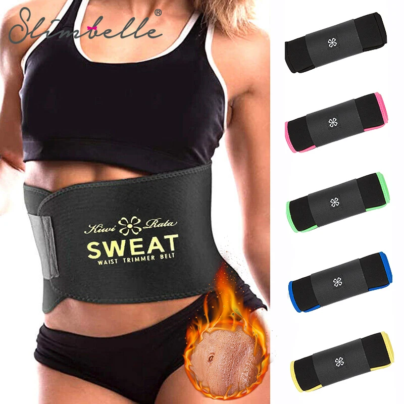 

Sauna Waist Trimmer Belly Wrap Workout Sport Sweat Band Abdominal Trainer Weight Loss Tummy Control Slimming Belt Body Shaper