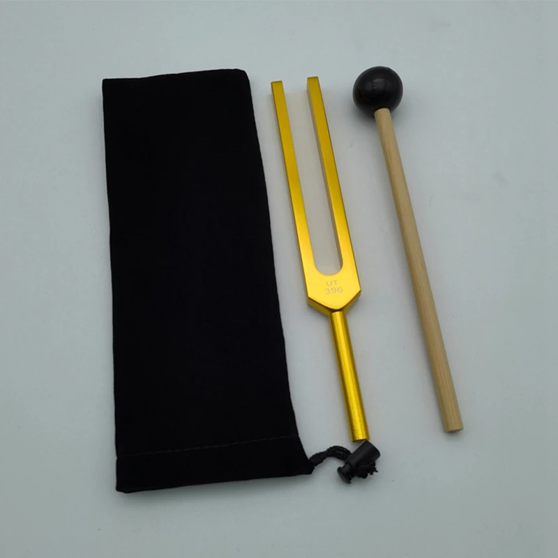 Promotion! Aluminum Alloy Tuning Fork Set Sound Therapy Instrument Musical Instrument Accessories Relieve Work Stress