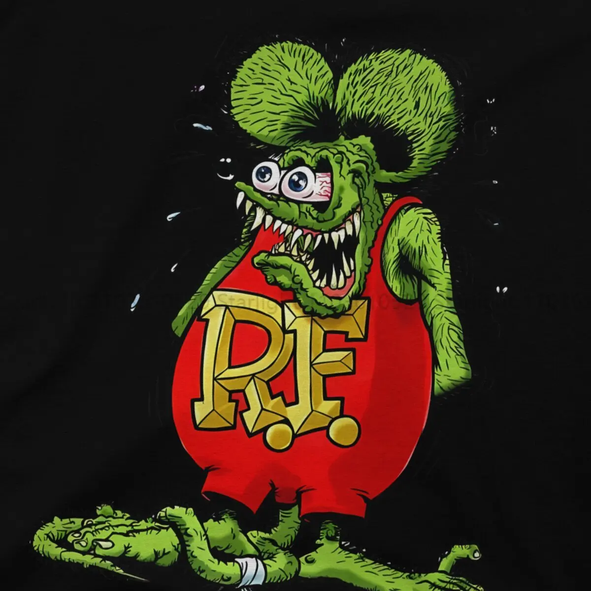 Rat Fink specjalna koszulka Casual T Shirt lato T-shirt męski kobiet