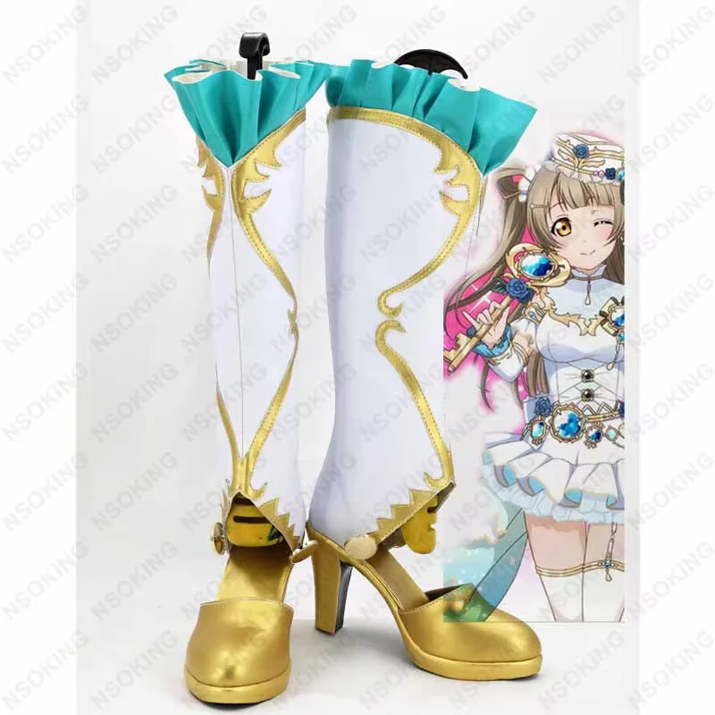 New Love LIVE After School ACTIVITY Cosplay Boots  Dream Gate  Birthstone Ellie Kotori Minami  Awakening Anime Shoes Custom Made