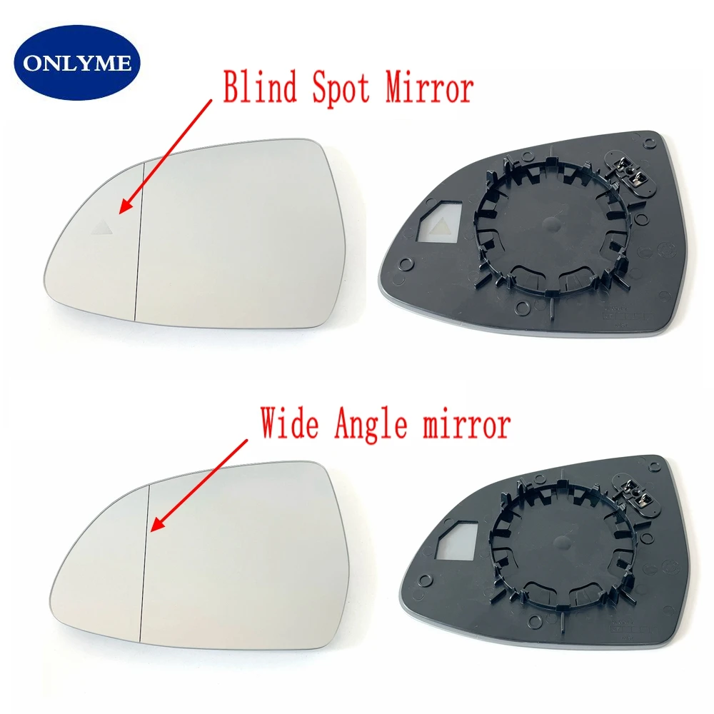 

Wide Angle Heated Mirror Glass With Blind Spot Warning For Bmw X3 G01 X4 G02 X5 G05 F15 X6 G06 F16 X7 2013-2023 IX3 2021-2023