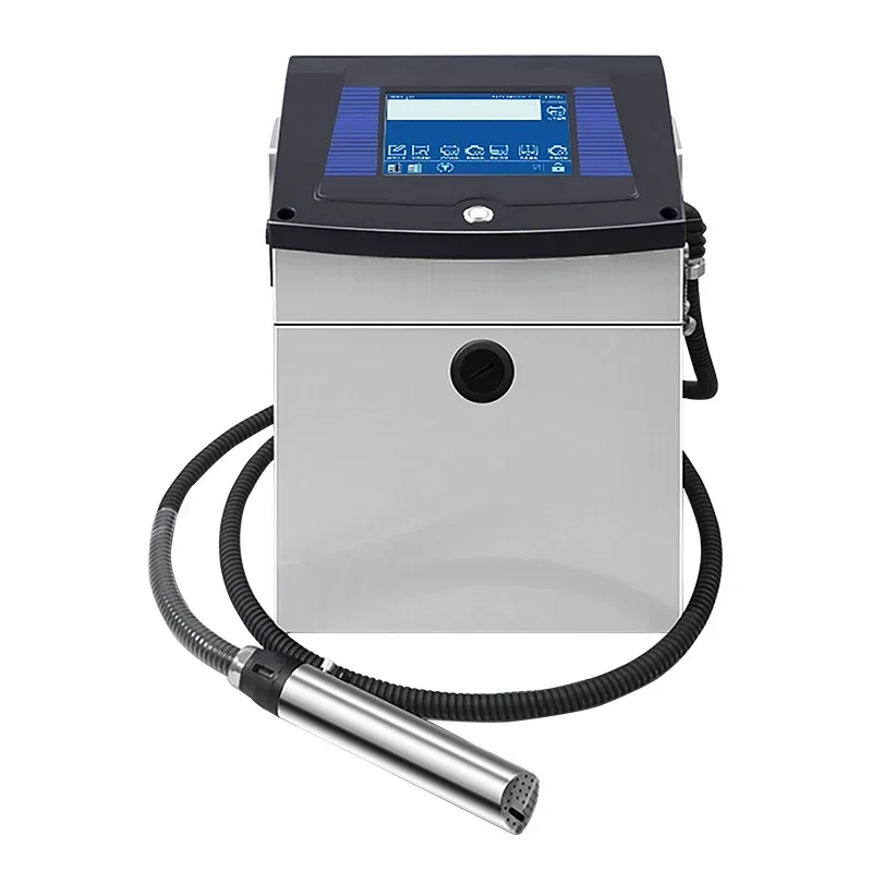 900 Automatic Industrial Small Character for Batch Code Number Date PVC Bottle CIJ Inkjet Printer Online Coding Machine