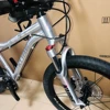 KUBE MTB 자전거 에어 서스펜션 포크 20 인치 하드 및 소프트 잠금 충격 흡수 장치 포크 접이식 자전거 BMX 소형 휠로 조절 가능 6