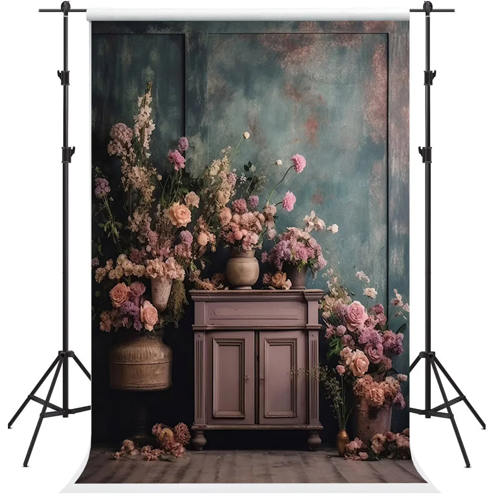 Mehofond خلفية التصوير الفوتوغرافي ، الرجعية الجدار الأوروبي ، زهرة الوردي ، عيد ميلاد الزفاف ، الأمومة صورة ديكور ، خلفية للصور استوديو