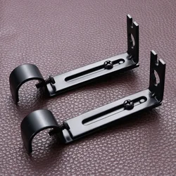 19.05mm Adjustable Curtain Rod Curtain Pole Holder Curtain Drapery Rod Brackets
