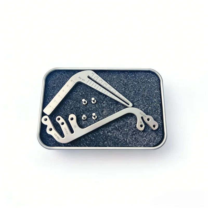 

Набор направляющих для имплантационных сверл | Двухрежимный измеритель L/S с функцией измерения угла | Хирургический стент для точного размещения по протоколам