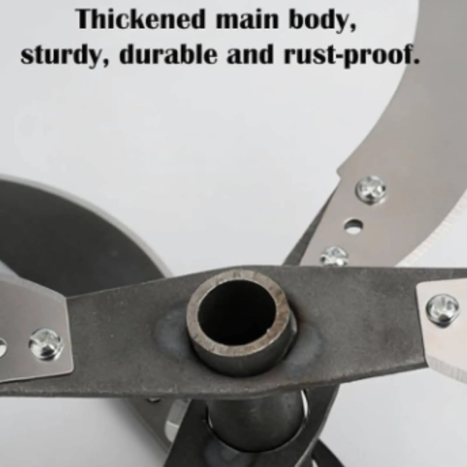 

12 Hole Cutting Blade Set Heavy Duty Adjustable Diameter Cutter Blade Shredder Blades Easy Installation Garden Tool for Farmers