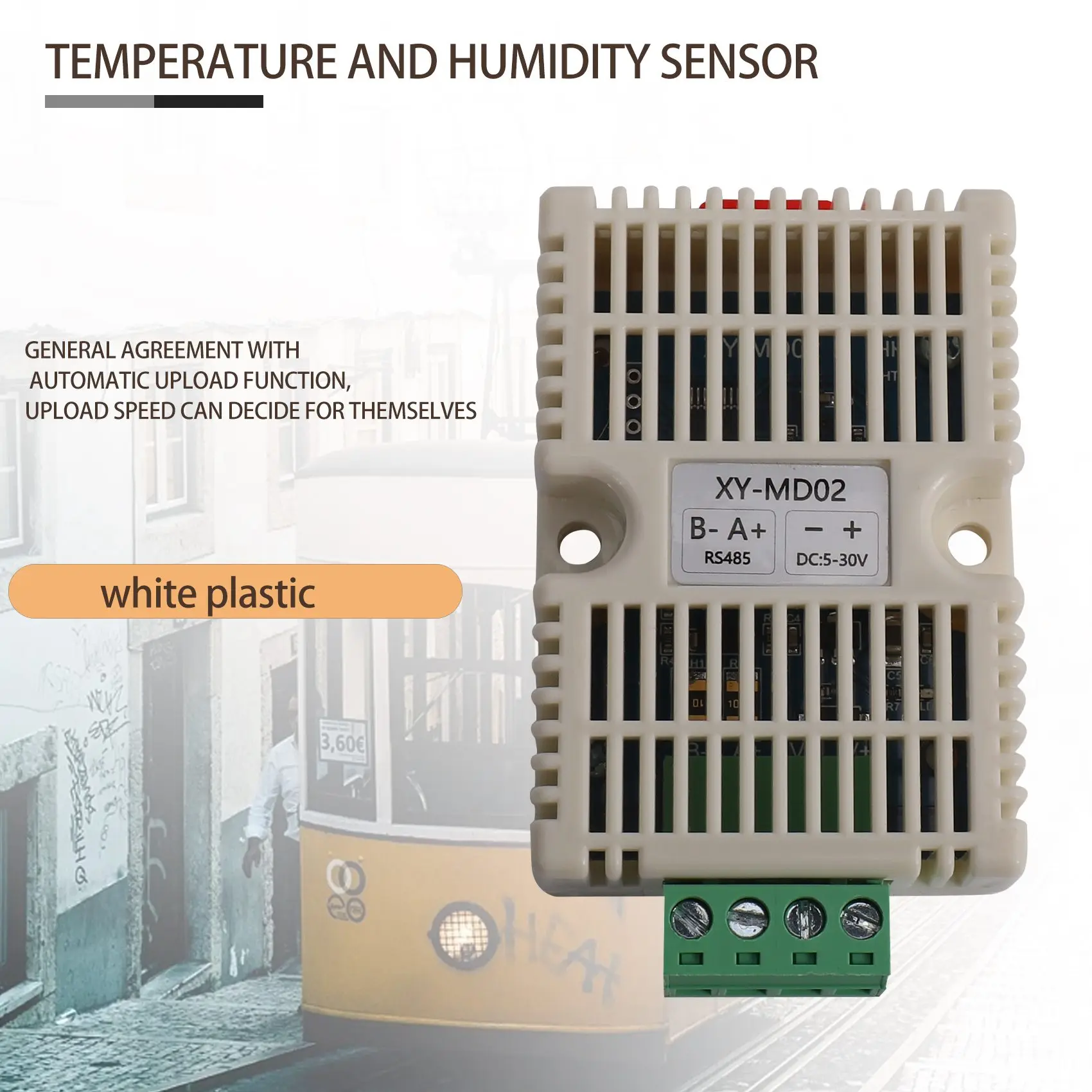 Temperature Humidity Transmitter RS485 SHT20 Sensor Modbus RTU Acquisition Module Transducer High Precision