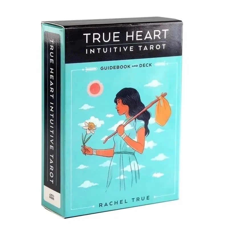 78 Pcs Cards True Heart Intuitive Party Tarot Board Game Board Game,Great for Beginners, Meditation & Party Games
