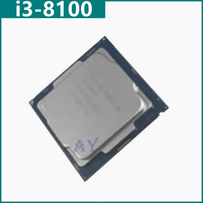 Core i3-8100 i3 8100 3.6GHz Quad-Core Quad-Thread CPU 6M 85W LGA 1151