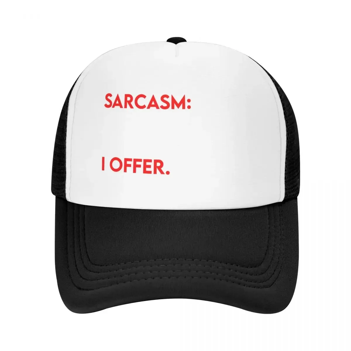 Sarcasm: Just one of the many services I offer Sarcastic Quote Baseball Cap hard hat Visor Rave Hat Man For The Sun Girl Men's