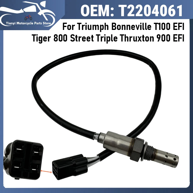 For Triumph Oxygen Sensor M12 T2204061 Bonneville T100 EFI Tiger 800 800XC Street Triple Motorcycle O2 Lambda Sensor