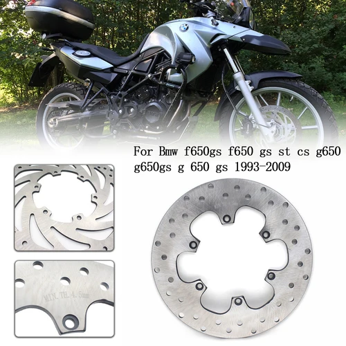 Discos de freno para motocicleta, aptos para BMW F650GS, F650ST, F650 GS, ST F 650GS, 650ST, 1993-2007