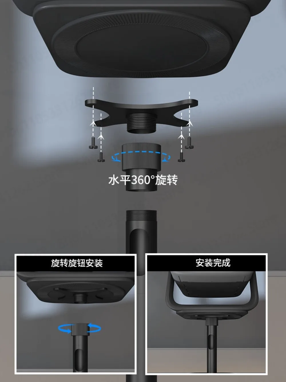 Heavy duty projector floor stand for N1Spro N3pro N5ultra N5Sultra max projector home bedside no drill lift bracket