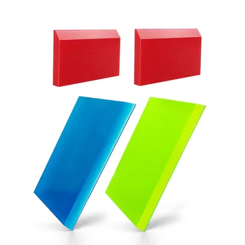 2 szt. Gumowe ostrze ściągaczki do przyciemniania winylu samochodowego aplikator instalacyjny mała elastyczna ściągaczka do automatycznej folii zaciemniającej okna