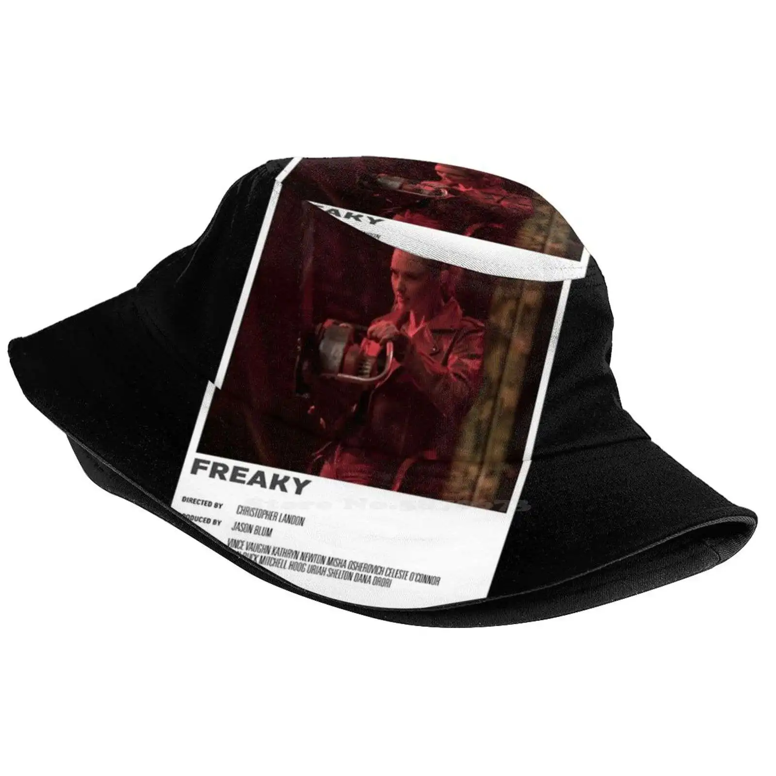 Retro Freaky Minimal Design Cool Gift Print Bucket Hats Sun Cap Retro Freaky Minimal Design Cool Freaky Funny Friday Cute