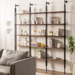 Accesorios de estantería de diseño moderno, revistero creativo para dormitorio, organizador, muebles industriales Scrivania