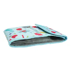Knitting Needle Case Pouch Organizer Compact Multifunctional Durable 8.7x7inch Multiple Internal Pockets for Everywhere Knitting