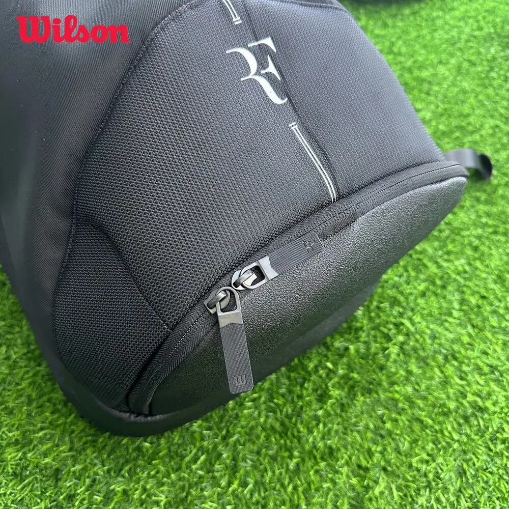 Wilson 2025 New Tennis Backpack RF Tournament Large-Capacity Racquet Bag Limited Edition Federer Professional Tennis Bag 2-Pack