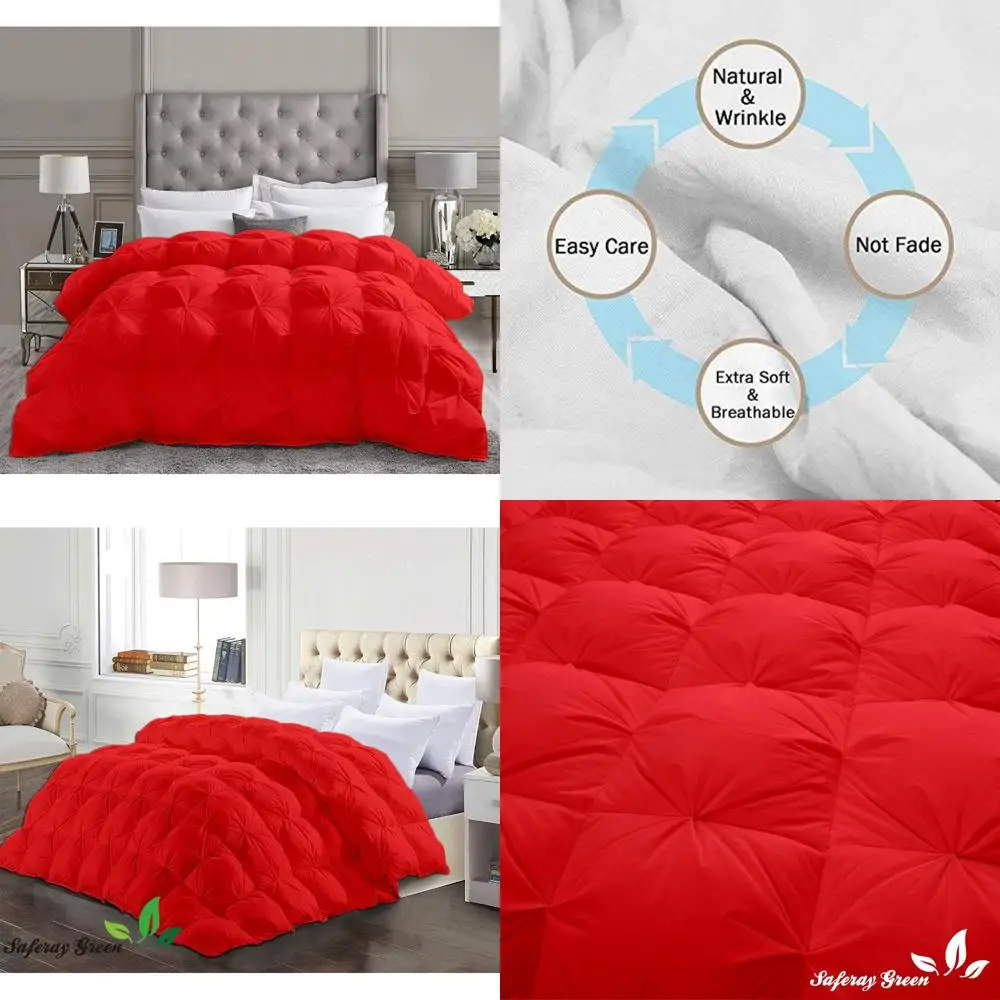 

Одеяло королевы из органического хлопка, 100% плинтук, складки, 88x92 дюймов, роскошное всесезонное постельное белье