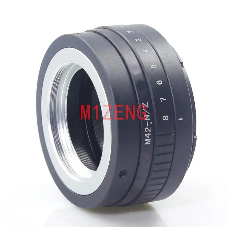 Imagem -02 - Anel Adaptador de Inclinação para Nikon z Mount M42 42 Milímetros Lens z5 z6 z7 z9 Z50 Z6ii Z7ii Z50ii z fc Câmera Mirrorless M42