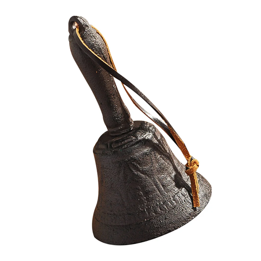 

1pc Retro Hand Iron Vintage Table Bell For Service Call Training Pet Decorative Christmas Ornament Party Hand Bell