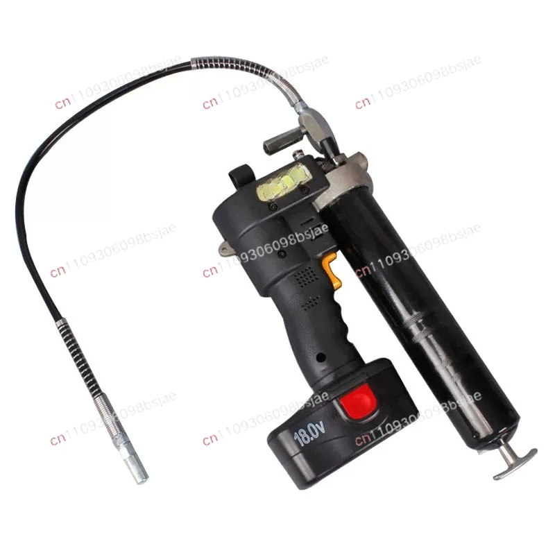 DL2604 Electric Grease Gun High Pressure Grease Injector 500cc Rechargeable Butter Engine Auto Maintenance Lubrication Tool