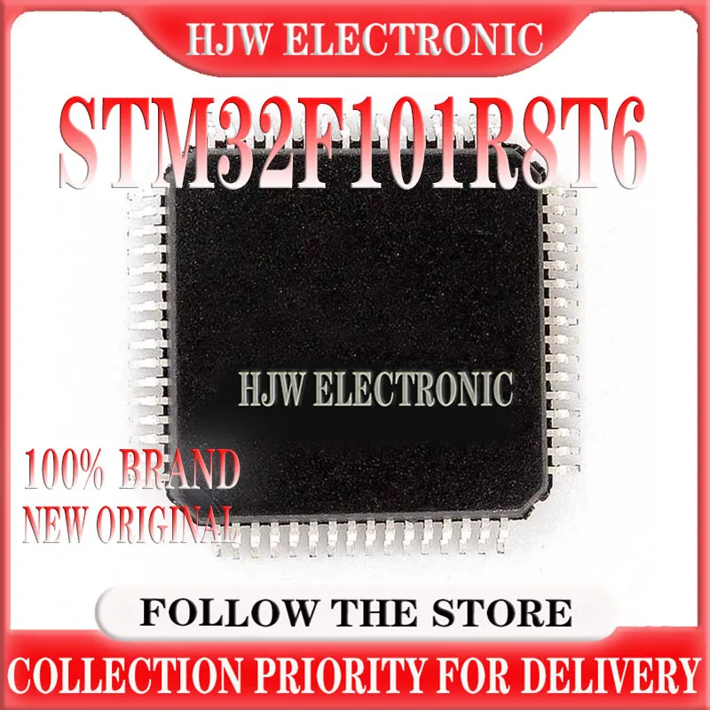 

10-100PCS STM32F101R8T6 LQFP64 Brand new original genuine products