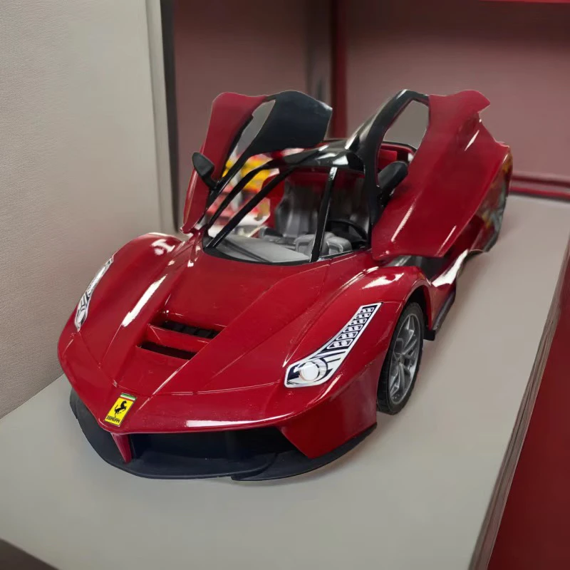 

Ferrari sports car model 1/14 Plastic toy supercar gift ornament collection model/Foam packaging. Fast delivery