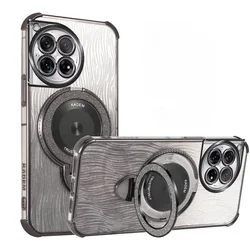 Luxury Magnetic Bracket Gradient Phone Case for OnePlus 12 11 10 R T Pro 5G OnePlus Nord Ce4 Nord Ce3 Fashion Phone Case