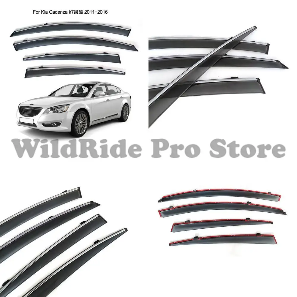 

1 комплект оконного козырька от дождя для Kia K7 Cadenza 2011-2016 гг., дефлектор двери и окна