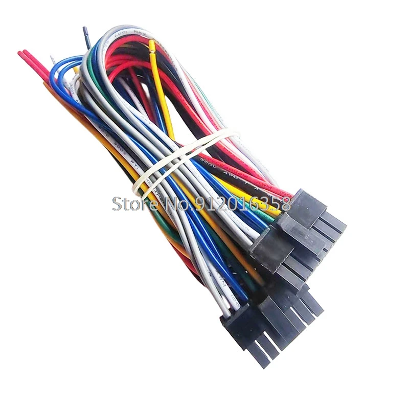 14PIN 20AWG 30CM Micro-Fit 3.0 43025 43020 Molex 3.0 2x7pin 0430251400 0430201400 2*7pin 14p Cable Assemblies Wire Harness