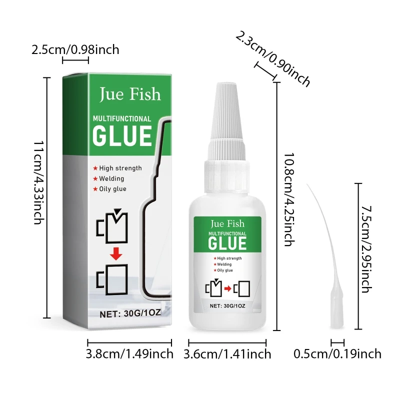 All Purpose Oily Glues Water Resistant Quick Drying Multifunctional Glues Liquid Adhesive for Furniture Ceramic