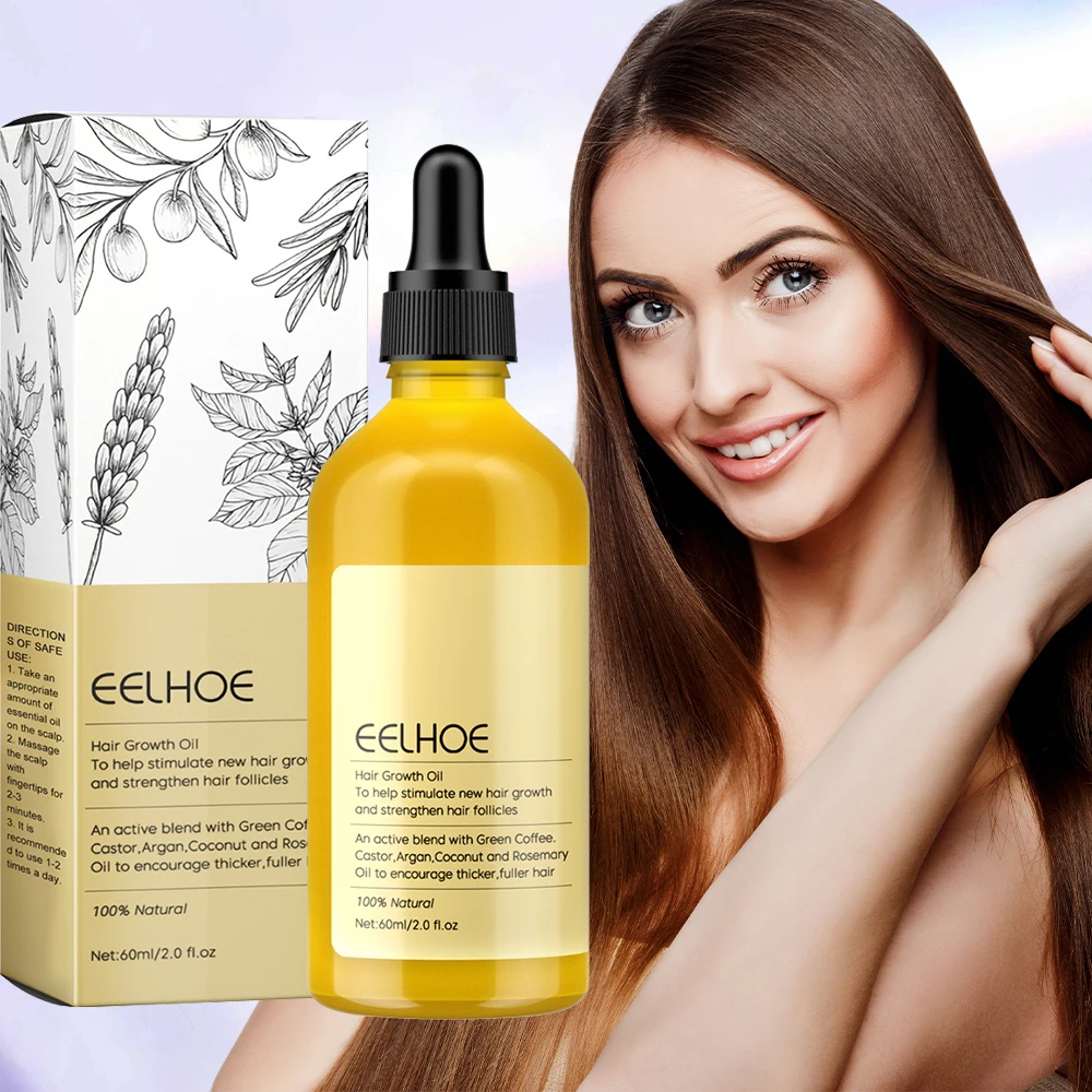 

60ml Rosemary Dense Hair Essential Oil Veganic Lavender Repair Hairs Damage Prevent Hair Loss Smooth Hairs Nourish Hair Care Oil