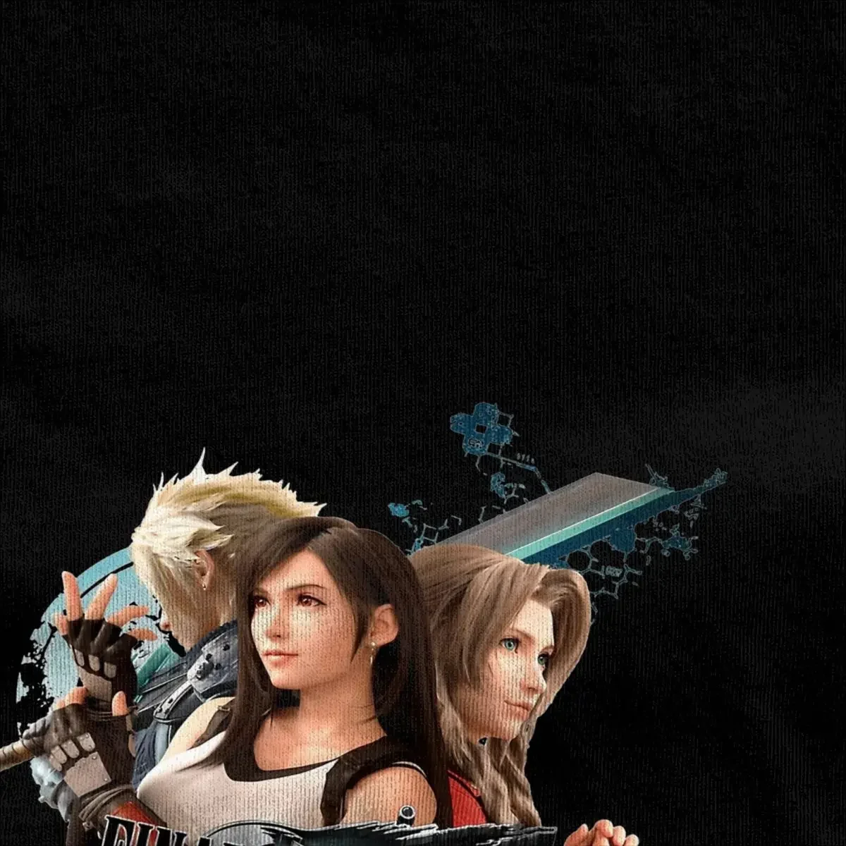 Couple T Shirt Final Fantasy VII Remake Game T Shirts Hip Hop Summer Tees Streetwear Pattern Pure Cotton Tops Gift