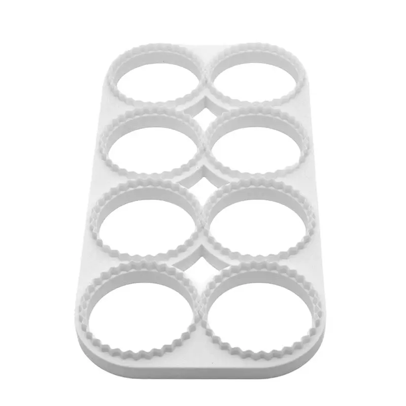 Ravioli Cutter Wheel& Rolling Pin Set Includes Ravioli Maker Press 8-Hole Round Mold And Empanada Maker