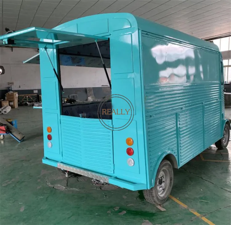 Carro móvil de comida móvil de calle de camión de helado rápido móvil a la venta estándar de EE. UU. de moda