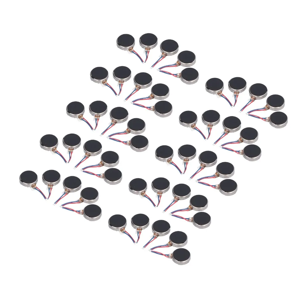 DC 3V Mini Vibration Motors 12000rpm Self Adhesive Micro Vibration Motor Anti Interference Low Noise Coin Button Type Motor