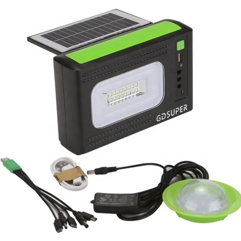 

Lithium Ion New Mini style solar light kits good quality and hot selling of camping light with radio