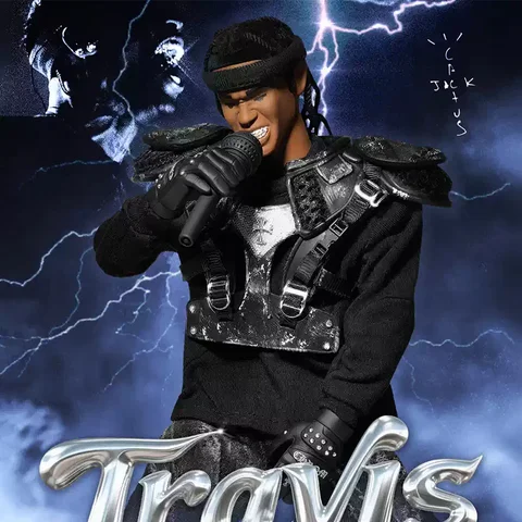 GOON 1/6 échelle mâle soldat Hip Hop chanteur Travis Scott Rap tendance poupée jouet ensemble cadeau 12 pouces figurine meilleure Collection d'art