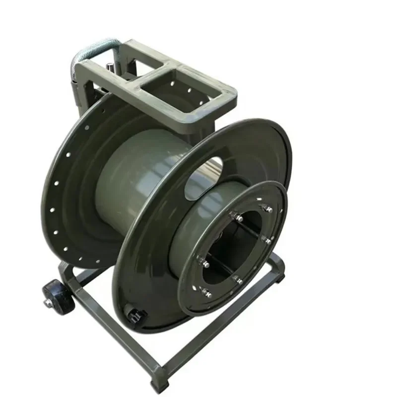 

BX-05 Outdoor Armoured Cable Reel Small Automatic Retractable Cable Reel Portable Metal Cable Drum