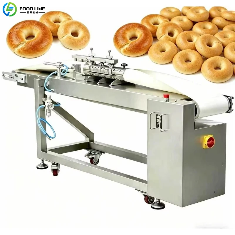 2026 New Bagel Forming Machine New High-quality Auto Easy Operate Flour-based High Efficiency for Bakeries Baking Customized