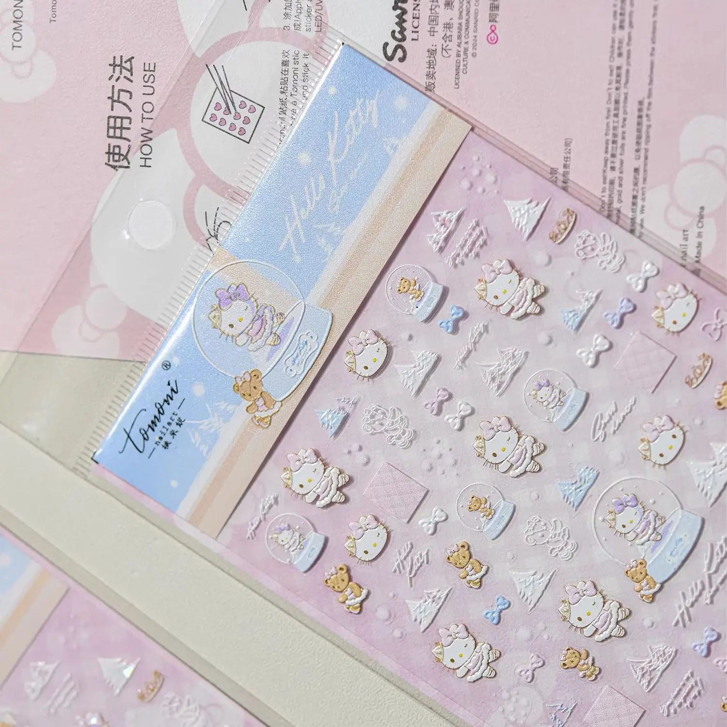 1-шт-5d-наклейки-для-ногтей-kawaii-sanrio-hello-kitty-милые-наклейки-с-мультяшным-рисунком-украшения-для-маникюра-своими-руками-водонепроницаемые-долговечные-декоративные-элементы-для-ногтей