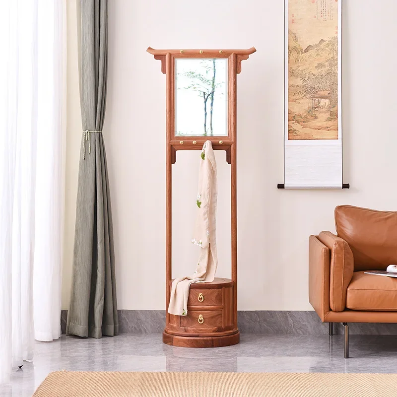 أثاث الماهوجني الفاكهة الكبيرة خشب الصندل الأحمر معطف الرف غرفة نوم أرضية الكمثرى ميانمار #1