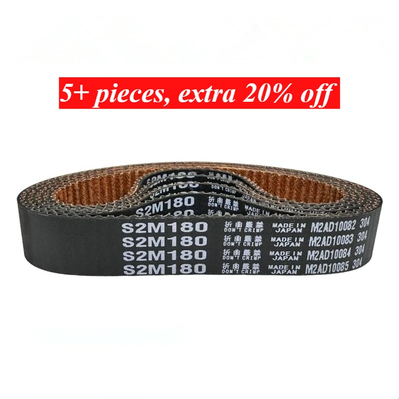 

S2M214 S2M216 S2M218 S2M220 S2M224 SUPER TORQUE Timing Belt G Motor Tools Sander Treadmill Pulley Circular Teeth Rubber Belt