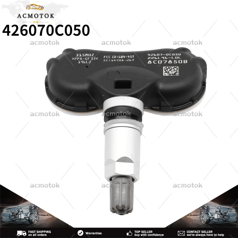 Tpms czujnik monitorowania ciśnienia w oponach 315 Mhz dla 2008-2019 TOYOTA SEQUOIA TOYOTA SIENNA TOYOTA TUNDRA 426070 c050 426070C070