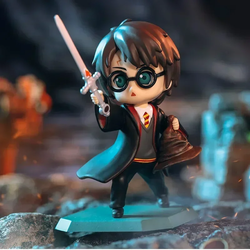 

100% Original Harry Potter and The Chamber of Secrets Series Blind Box Guess Bag Toys Doll Anime Figure Ornaments Collection