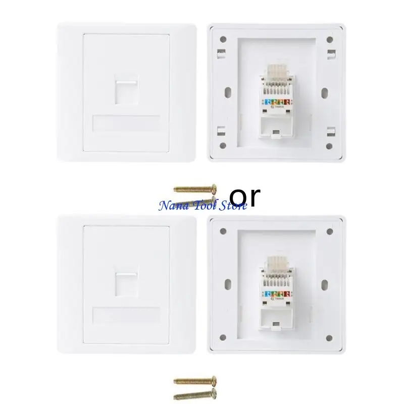 31GJ CAT5E Module RJ45 Cable Outlet Wall (Without Retail Package)